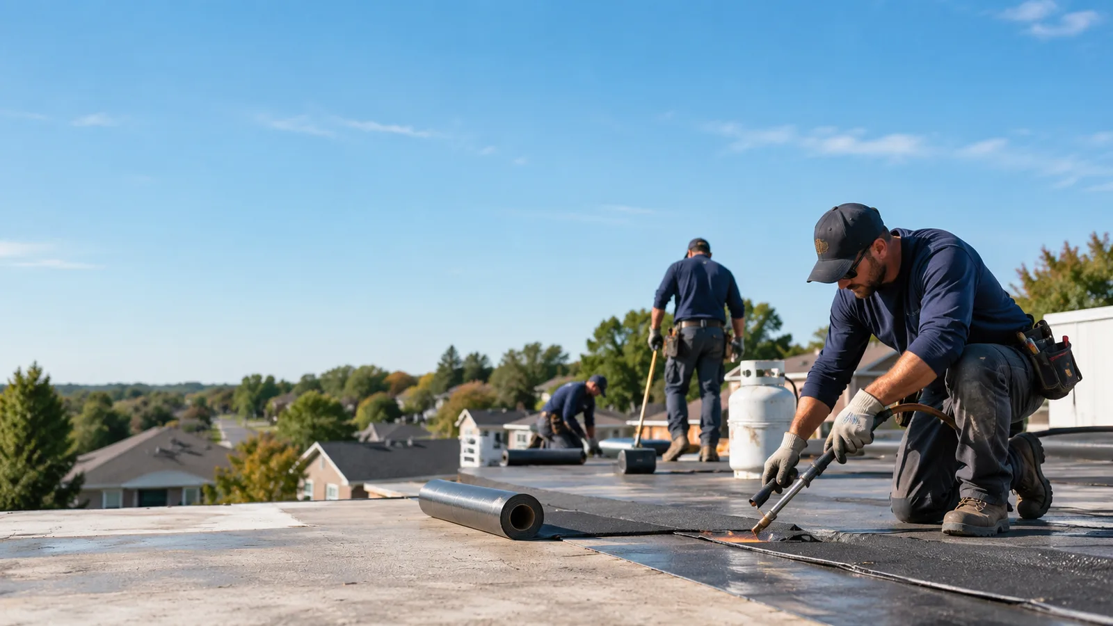 Flat Roof Leak Repair providers in Zion, IL